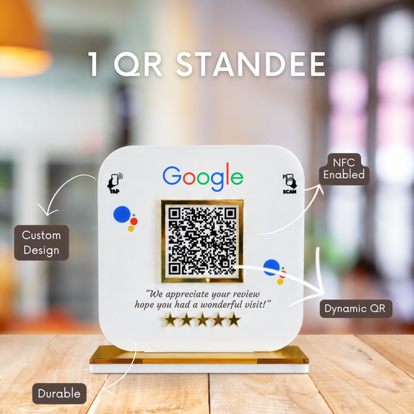 1 QR Standee