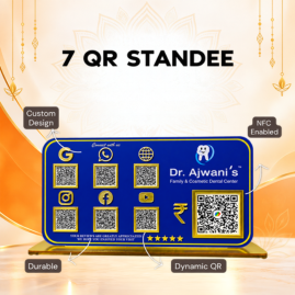 7 QR Standee
