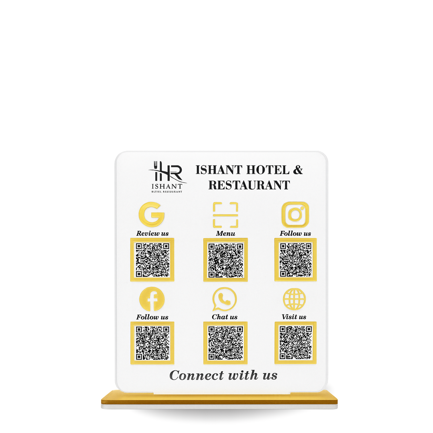 6QR Premium Standee