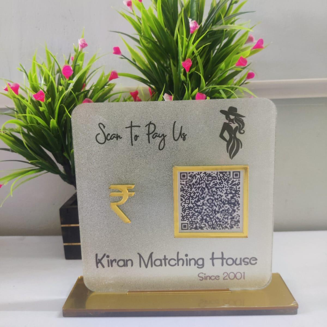 1 QR Smart Payment Standee