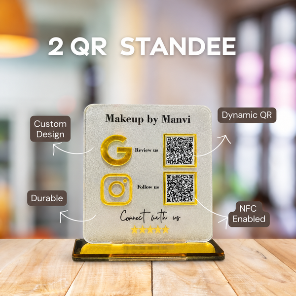 2 QR Stands