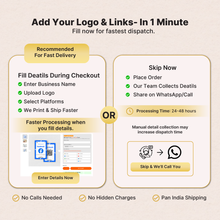 Facebook Social Media NFC Enabled QR Card