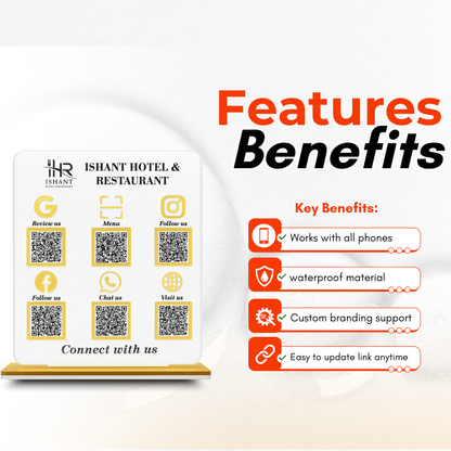 6QR Premium Standee