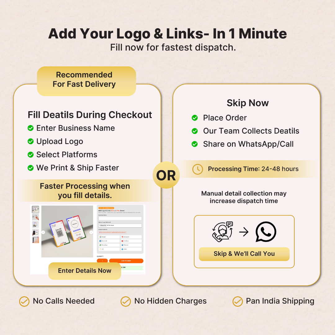 Google Review NFC Card