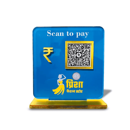 1 QR Smart Payment Standee