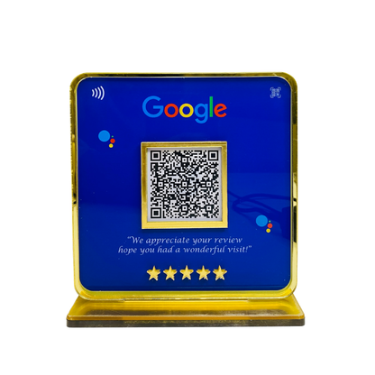 1 QR Google Review Standee