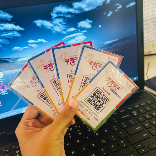 5 Google Review NFC Card Bundle