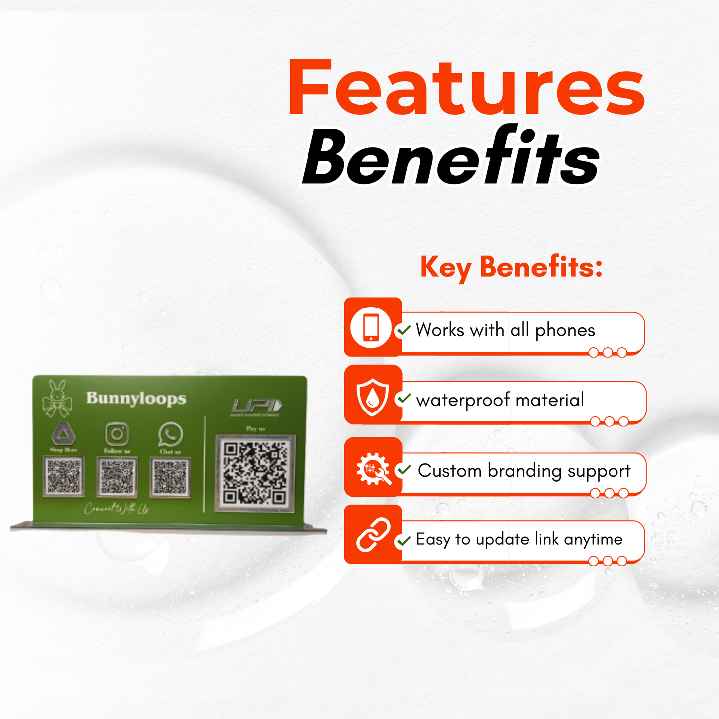 4 QR  Payment Standee