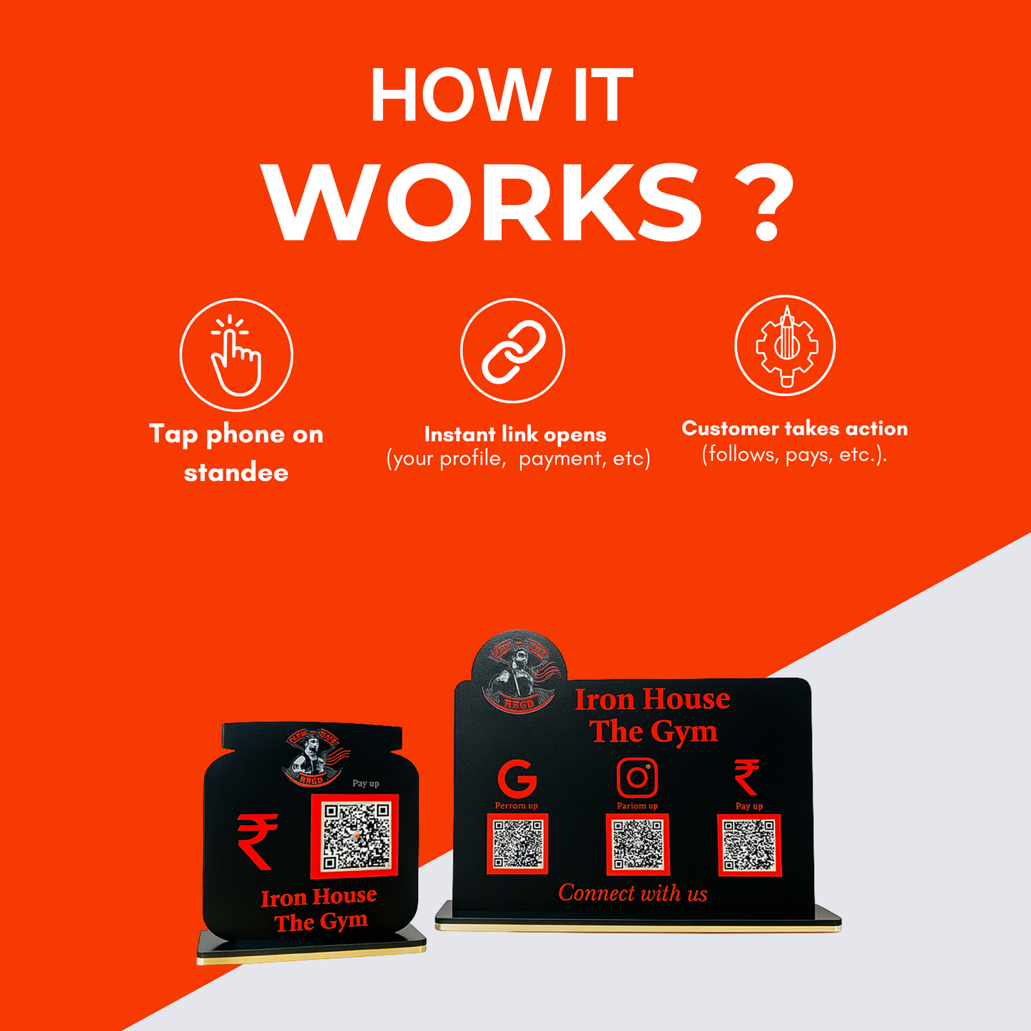 Black Premium Bundle Standee 1 set of 2 standee