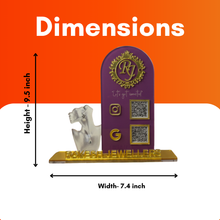 2 QR NFC Enabled Premium Jewelry Standee for Jewellery Shop & Gold Store For Jewellers