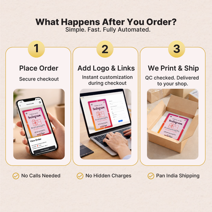 Instagram Social Media NFC Card