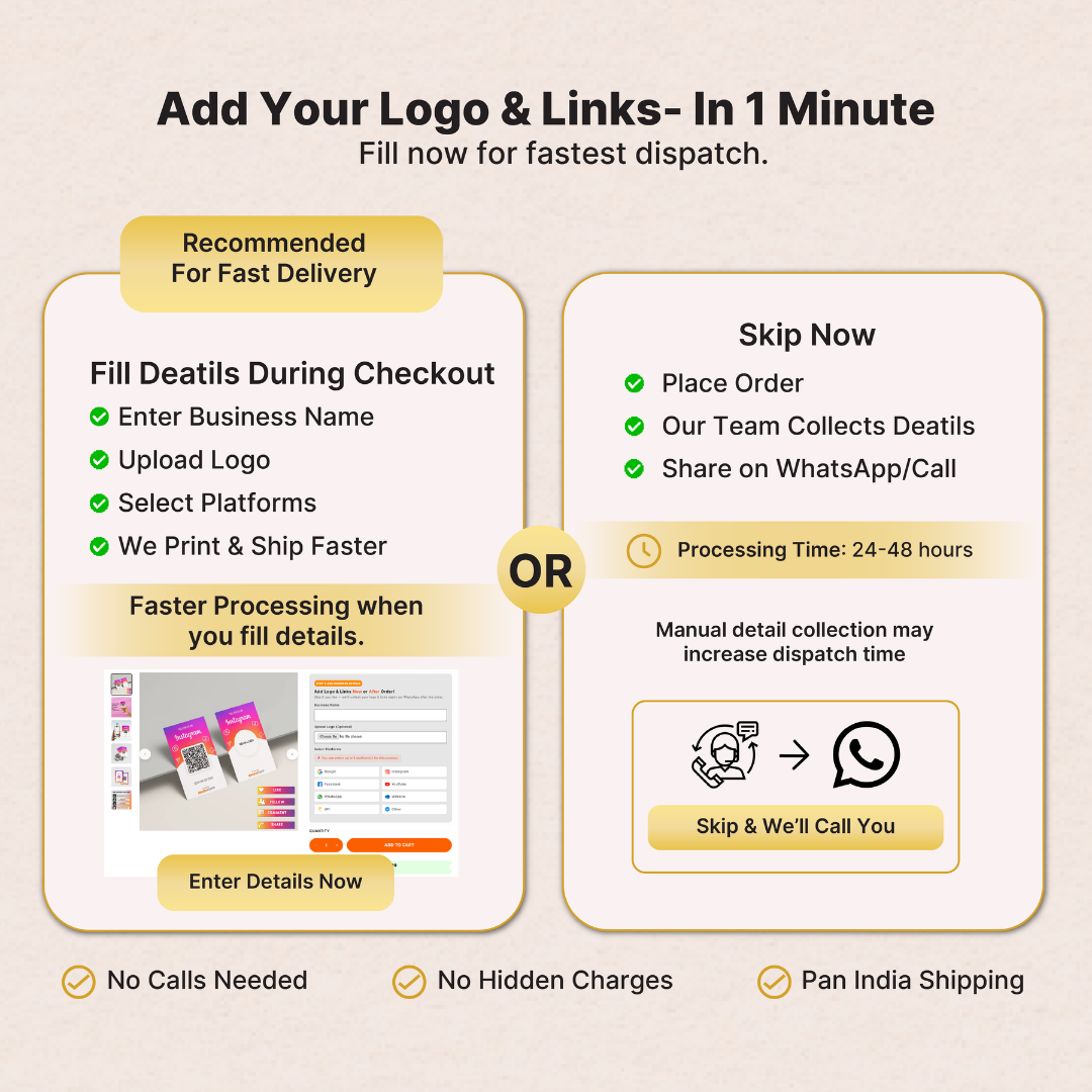 Instagram Social Media NFC Card