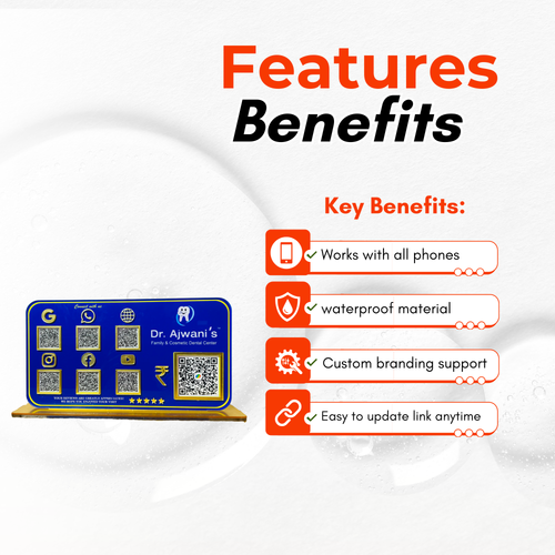 6-in-1 Smart Standee with Payment QR