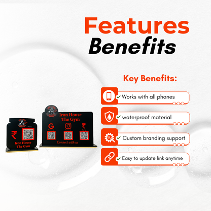 Black Premium Bundle Standee 1 set of 2 standee