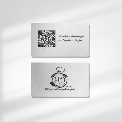 Silver Metal NFC Card