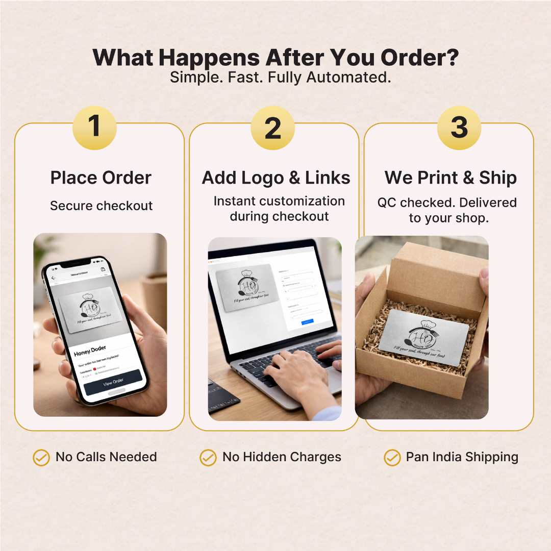 Silver Metal NFC Card