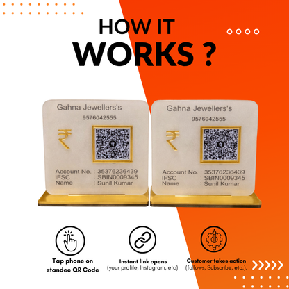 2 QR NFC Enabled Bundle for Shops, Cafes, Clinics & Offices - Business Promotion