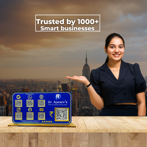 6-in-1 Smart Standee with Payment QR