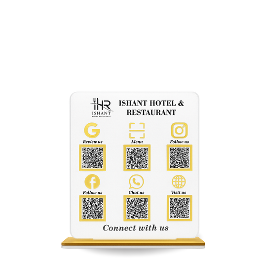6QR Premium Standee