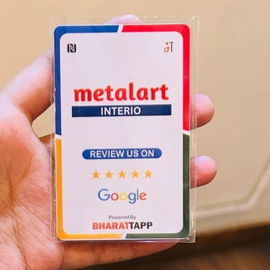5 Google Review NFC Card Bundle