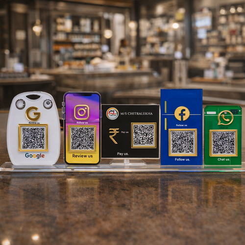 5 Qr Custumize Standee