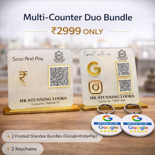 NFC Enabled Multi-Counter Duo Bundle For Restaurant Cafe Hotel