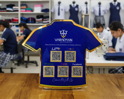 5 Qr Short T-Shirt Standee