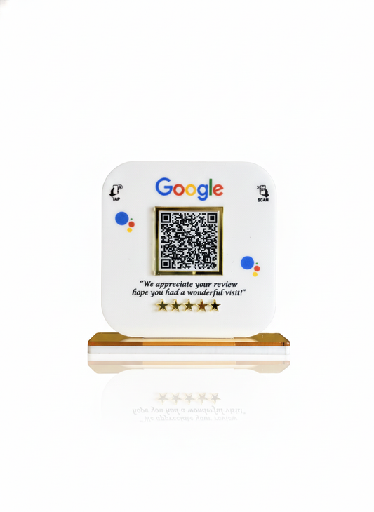 1 QR Google Review Standee