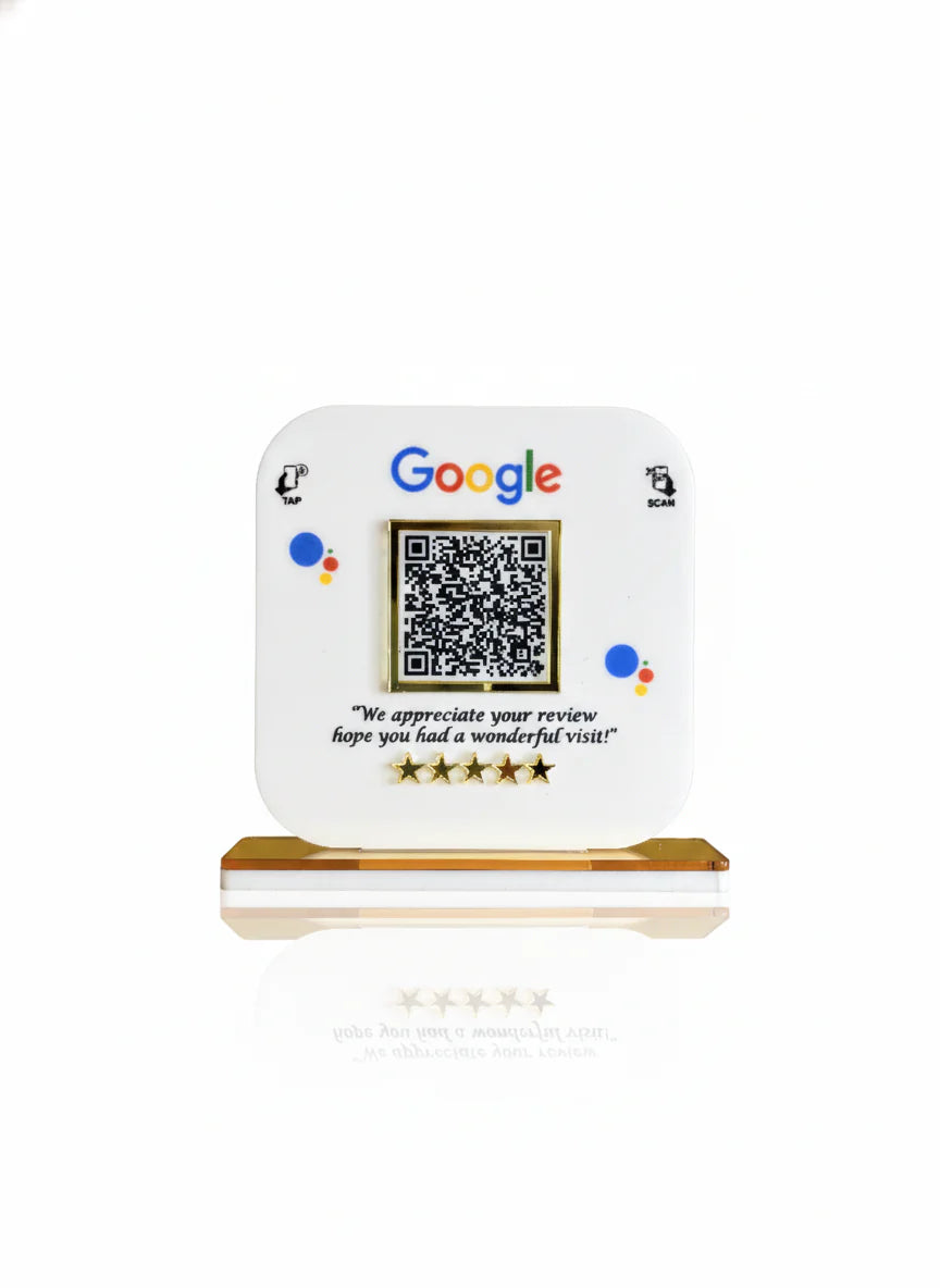 NFC Enabled Google Review Starter Table Pack