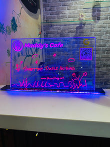 Bharattapp Premium Doodle Art Board with Multi Colour Light & NFC Dynamic QR