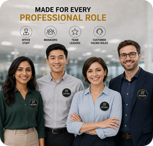 Customized Magnetic Logo Badge for Staff & Businesses