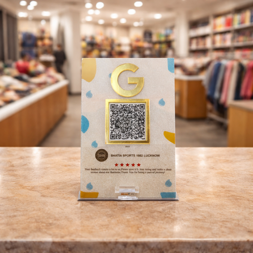 1 Qr Business Standee