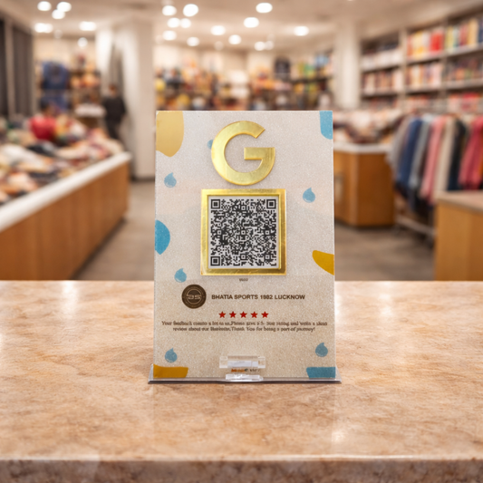 1 Qr Business Standee