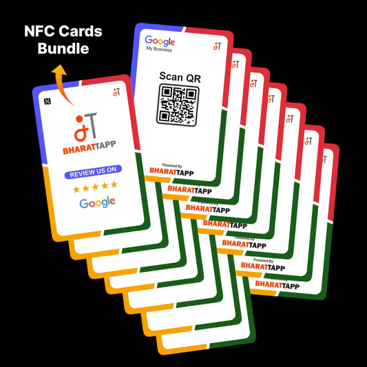 10 Google Review NFC Card Bundle