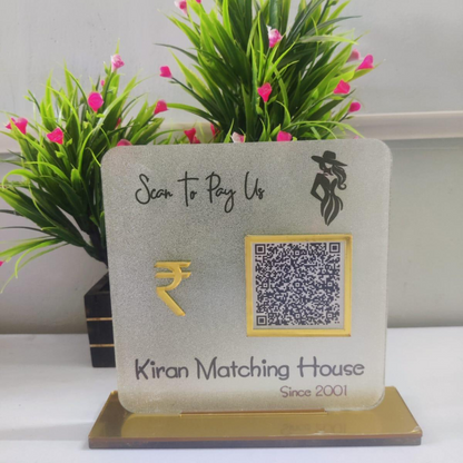 1 QR Smart Payment Standee
