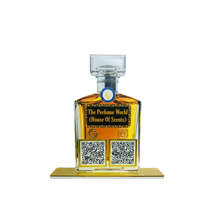 2 QR Perfume Bottle Shape Standee
