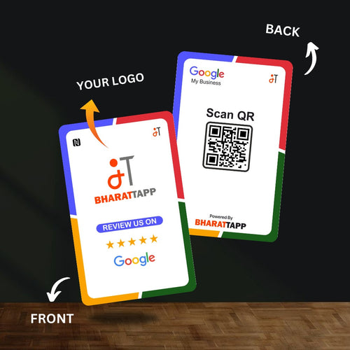 5 Google Review NFC Card Bundle
