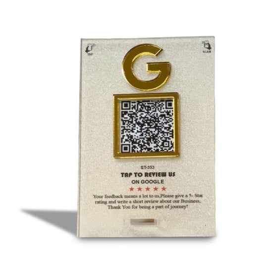 4*6 Size 1 Qr Frosted Standee