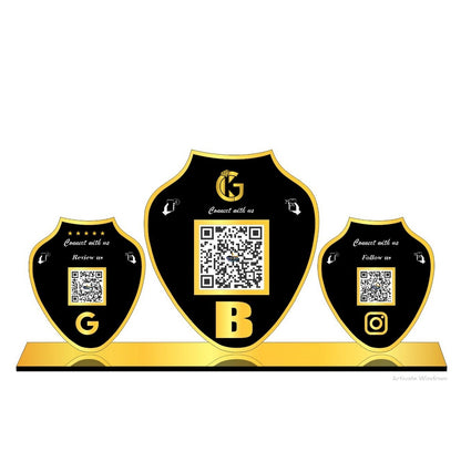 Necklace Shaped Standee