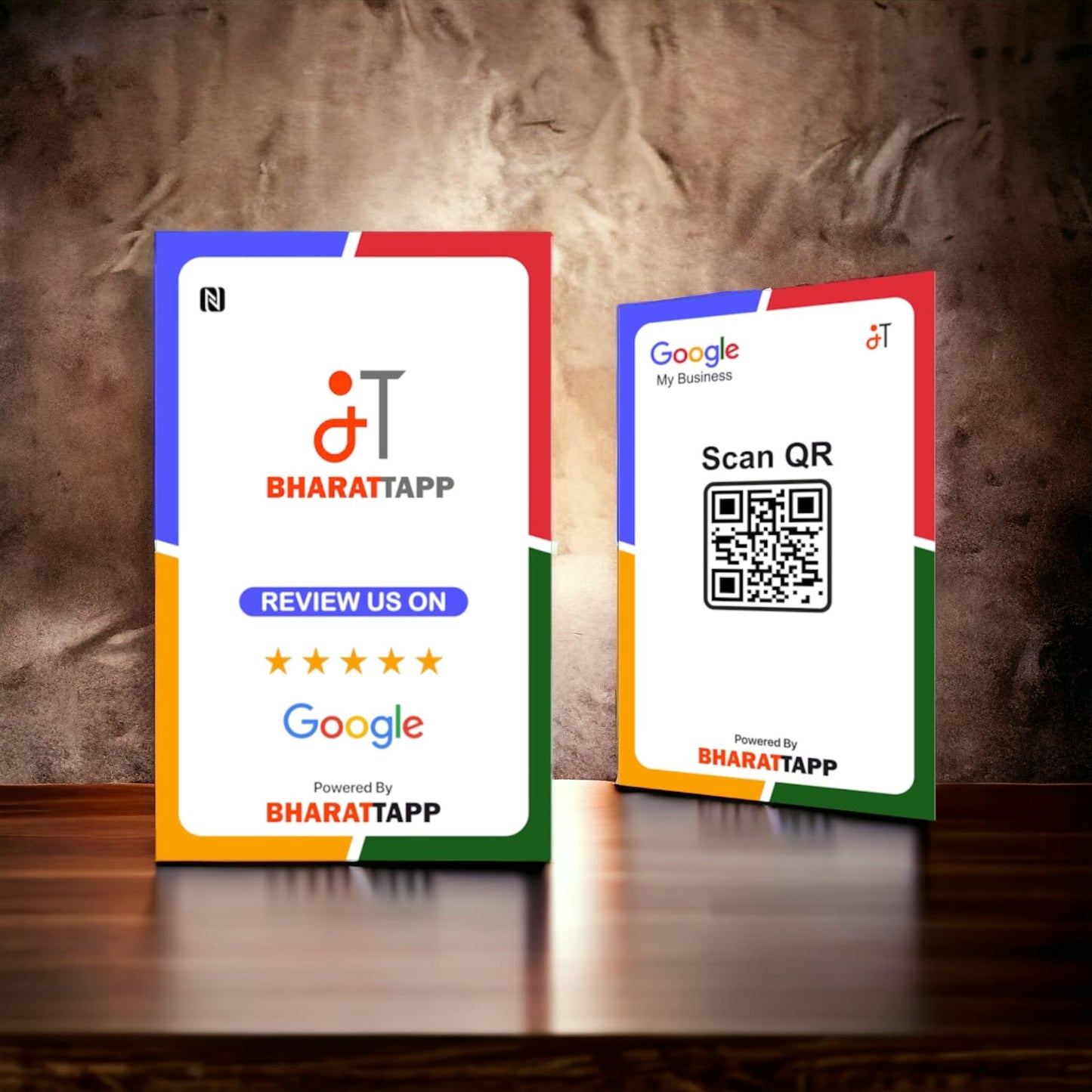 5 Google Review NFC Card Bundle
