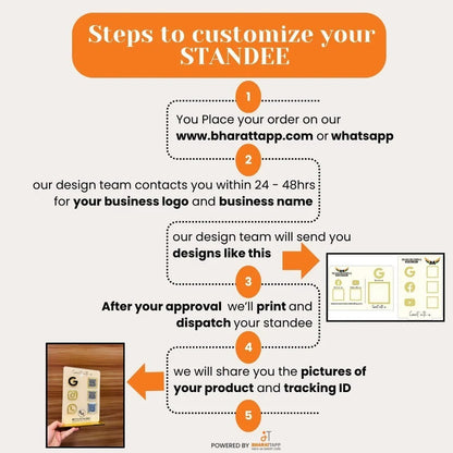 1 Qr Business Standee