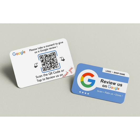 Google NFC Review Cards