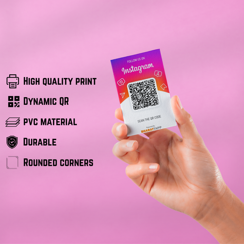 Instagram Social Media NFC Card