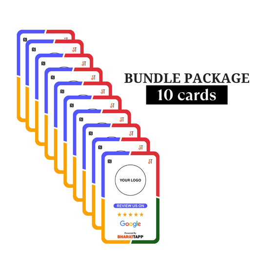 10 Google Review NFC Card Bundle